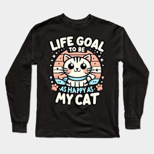 cat Long Sleeve T-Shirt